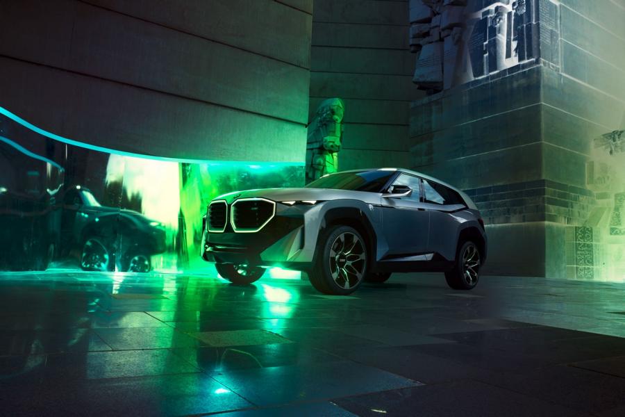 BMW Concept XM Tuning 2022 11 Hybrid M Power SUV mit 750 PS: BMW Concept XM!