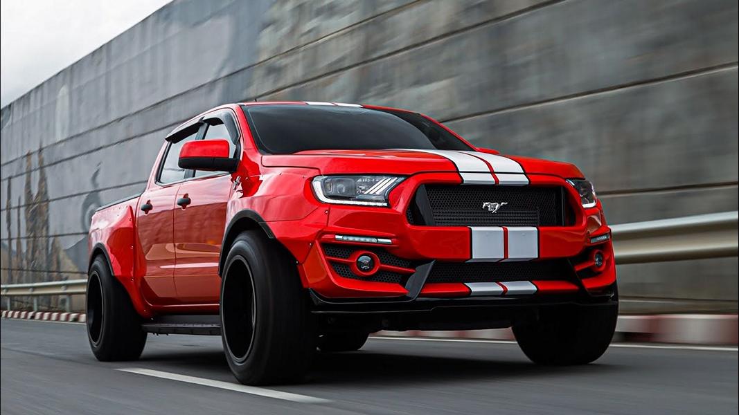 Ford Mustang Front Swap Widebody Kit Am Ranger 4