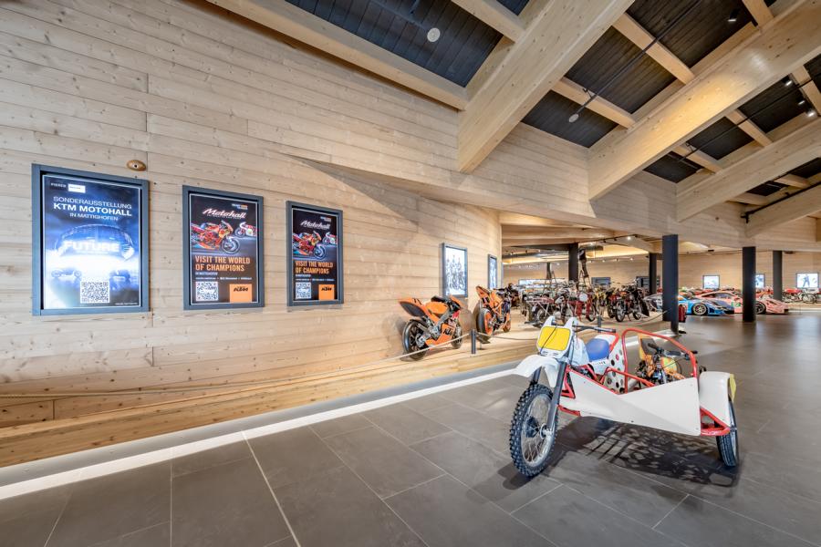 KTM Motohall jetzt auch in Hochgurgl KTM Motohall jetzt auch im Top Mountain Motorcycel Museum!