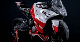 Moto personalizzata KTM RC200 con ottica da corsa 6 310x165 KTM Motohall ora anche nel Top Mountain Motorcycel Museum!