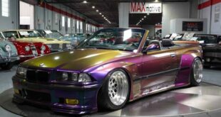 Max Motive BMW E36 M3 Cabriolet JDM Tuning 24 310x165 Violet BMW M3 (F80) with approx. 530 PS from the USA!