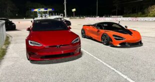 McLaren 720S vs. Tesla Model S Plaid 310x165 Video: 1.000 PS McLaren 720S vs. Tesla Model S Plaid!