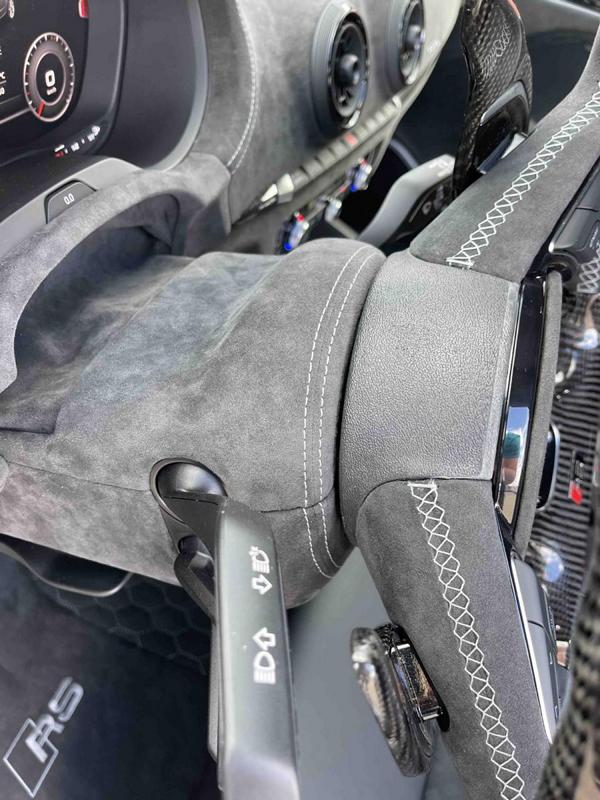 Neidfaktor Audi RS3 Sportback Interieur Leder Alcantara Tuning 1 Bis ins Detail veredelt: Neidfaktor Audi RS3 Sportback!