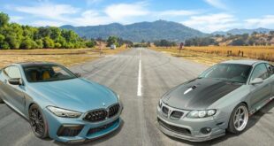 Pontiac GTO gegen BMW M8 Competition 4 310x165 Video: 830 PS Pontiac GTO gegen BMW M8 Competition!
