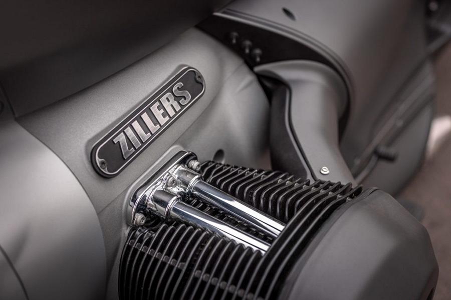 ¡Moto personalizada retrofuturista basada en la nueva BMW R18 de Zillers!