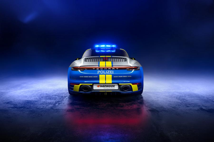 TUNE IT SAFE TECHART Porsche 911 Kampagnenfahrzeug 2022 7 Limited Edition: die Essen Motor Show (EMS) 2021 läuft!