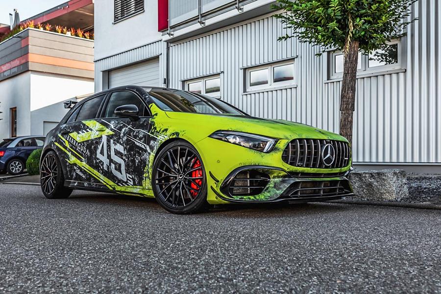 Ultralight rims on the Mercedes-AMG A45 S from JMS!