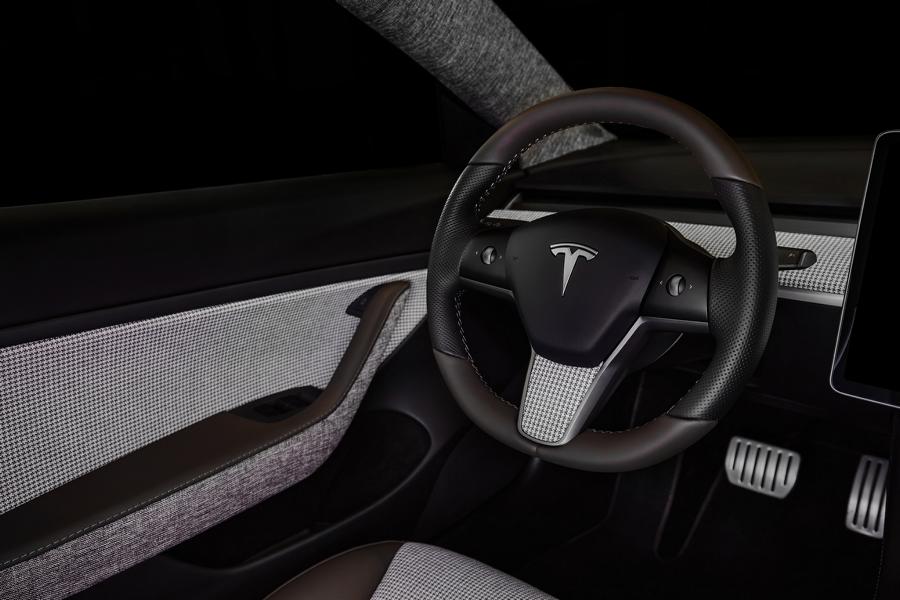 Vilner Tesla Model 3 Interieur Tuning 11 Mehr Verarbeitungsqualität: Vilner veredelt Tesla Model 3!