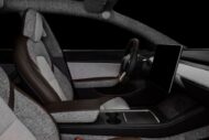Vilner Tesla Model 3 Interieur Tuning 9 190x127 Mehr Verarbeitungsqualität: Vilner veredelt Tesla Model 3!