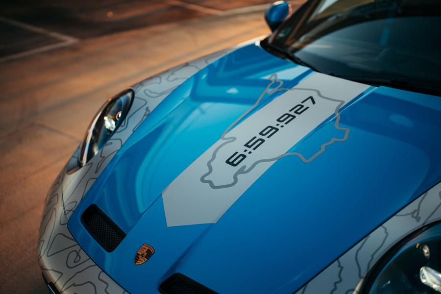 signal 992gt3 SK 28 Porsche 992 GT3 mit besonderer Porsche Cup Folierung!