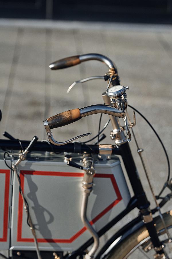 1901 Prototype Bike 27 Historischer Fund des ersten TRIUMPH Prototyps von 1901