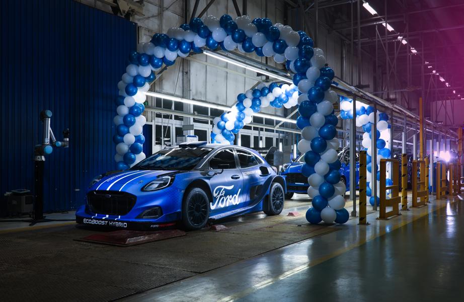 2022 Ford Puma Rally1 presented with hybrid technology!