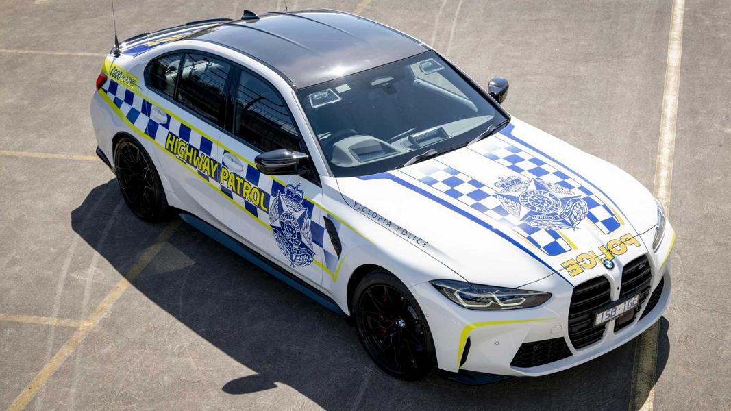 BMW M3 Competition Polizeifahrzeug für Australien!