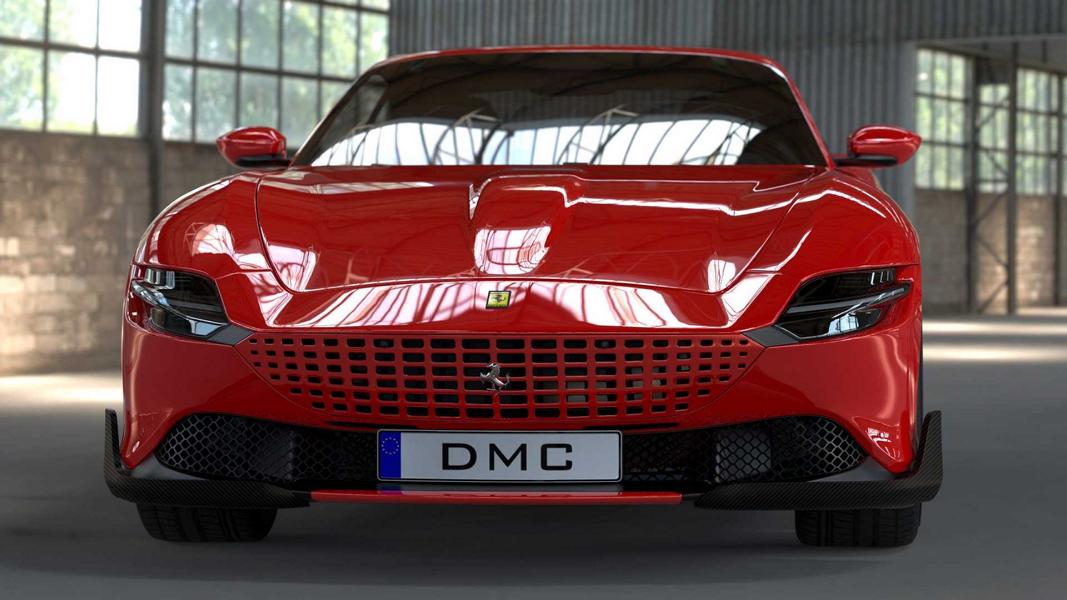 DMC Tuning Bodykit Ferrari Roma Fuego 5 DMC Tuning zeigt virtuelles Bodykit am Ferrari Roma!