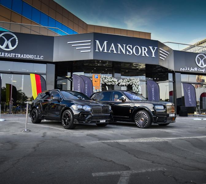 Mansory: ¡apertura de nuestra propia sala de exposiciones en Dubai!