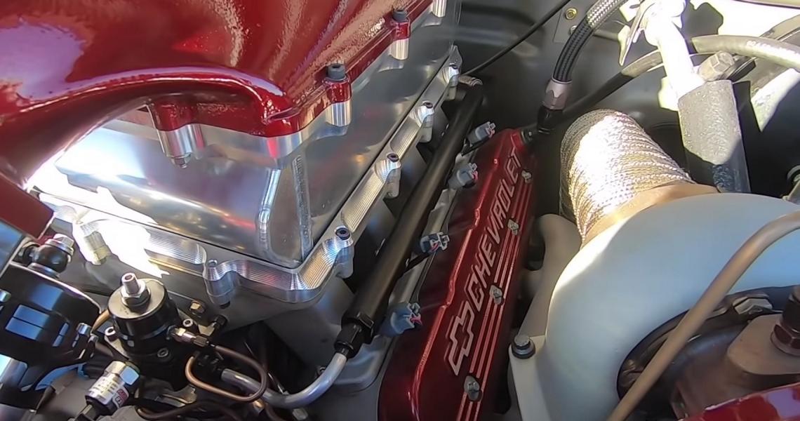 Nissan Frontier Widebody LS Chevy V8 2 Video: Nissan Frontier Widebody mit 700 PS LS Chevy V8!