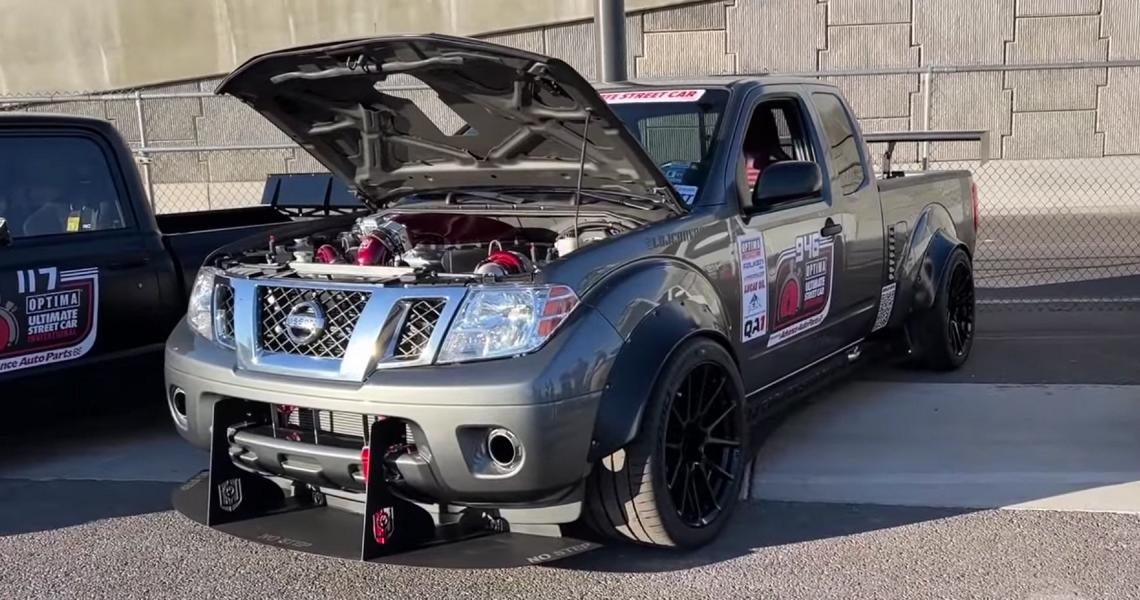Nissan Frontier Widebody LS Chevy V8 6 Video: Nissan Frontier Widebody mit 700 PS LS Chevy V8!