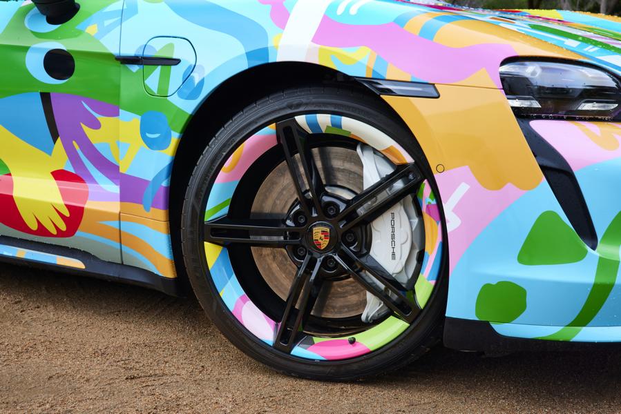 Porsche Australien Porsche Taycan Turbo Art Car Tuning 2021 12