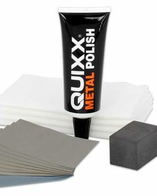 The QUIXX metal restoration set is perfect for motorcycle maintenance