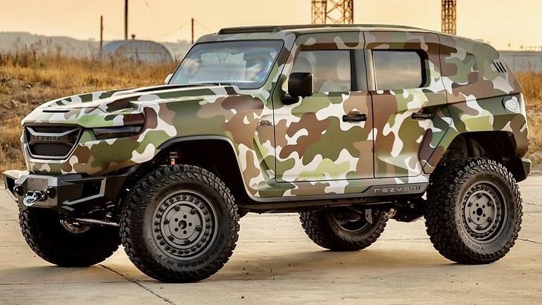 Rezvani "Vehicles" now available as a Military Edition!