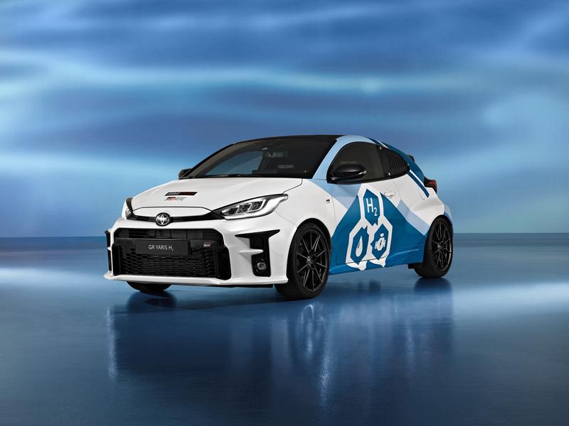 Wasserstoffantrieb im Kraftzwerg: der Toyota GR Yaris H2!