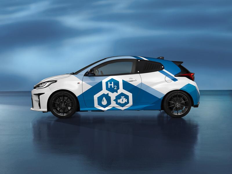 Toyota GR Yaris H2 Wasserstoff 2022 11 Wasserstoffantrieb im Kraftzwerg: der Toyota GR Yaris H2!