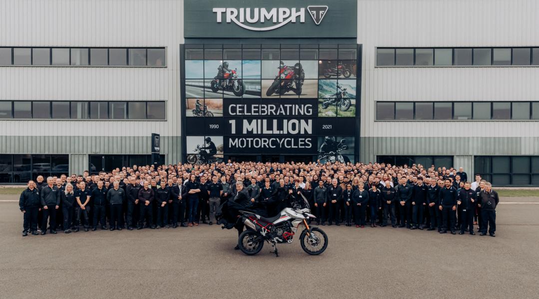 The one millionth triumph is a Tiger 900 Rally Pro!