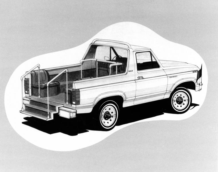 1980 Custom Ford Bronco Pope Design 01