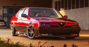 Alfa Romeo 164 Project 11 310x165 Alfa Romeo 164 QV Restomod con body kit in carbonio!