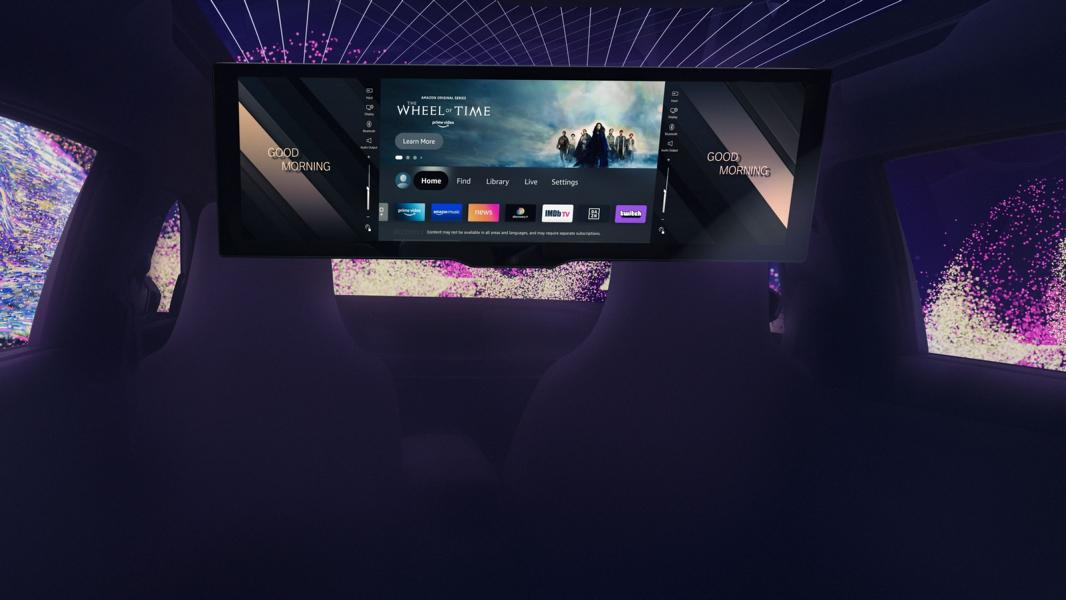BMW Theatre Screen Ultra Wide Display 8K Amazon Fire TV CES 2022 3 Der BMW Theatre Screen bringt Kino Erlebnis ins Fahrzeug!