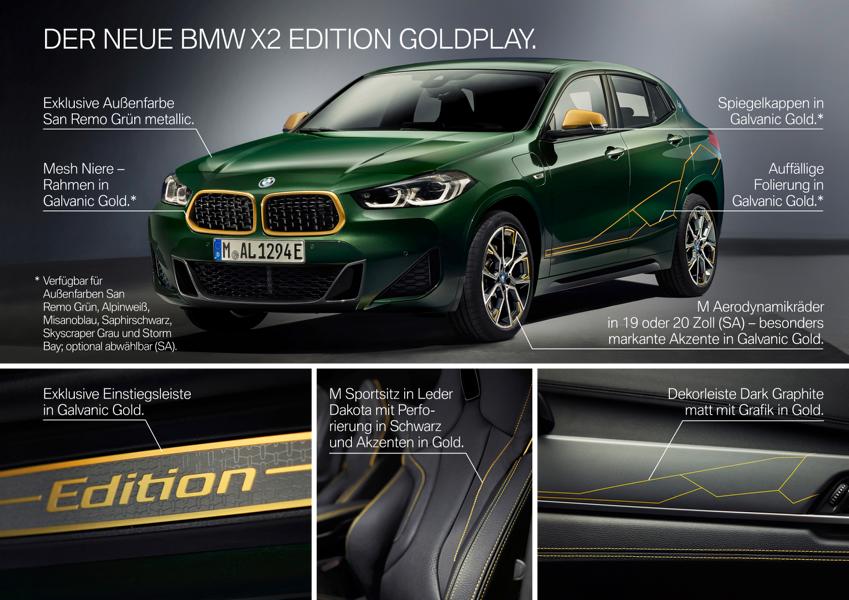 BMW X2 Edition GoldPlay 2022 Tuning