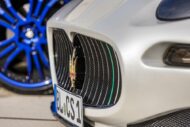 Esclusiva Maserati Spyder G&S su cerchi Work dorati!