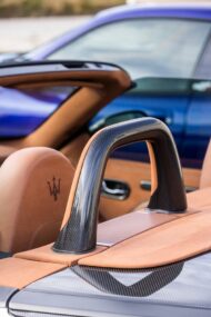 ¡Maserati Spyder exclusivo de G&S con llantas doradas Work!