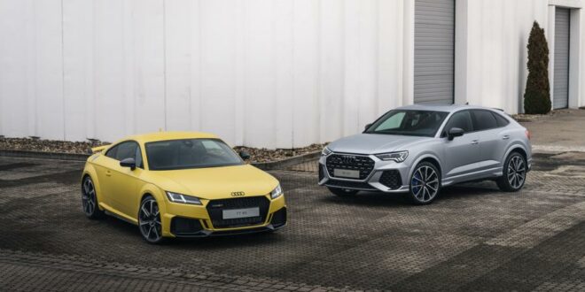 Mattoptik: neue Farben für Audi TT, TTS, TT RS, Audi Q3 und RS Q3!