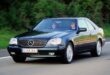 Mercedes S Klasse Coupe Baureihe W140 8 1 110x75 Luxus trifft Dynamik: Premiere der S Klasse Coupés der Baureihe 140 vor 30 Jahren