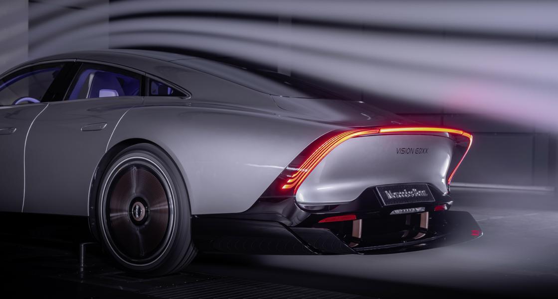 Mercedes Vision EQXX 2022 Tuning 53 Mercedes Vision EQXX soll 1.000 km Reichweite haben!