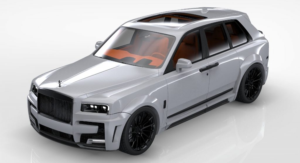 Rolls Royce Cullinan Widebody Kit Carbon 1016 Industries 3D Drucker 8