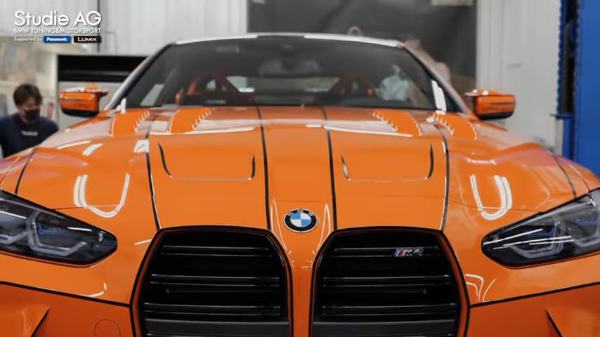 Studie AG BMW M4 Orange TAS 2022 3