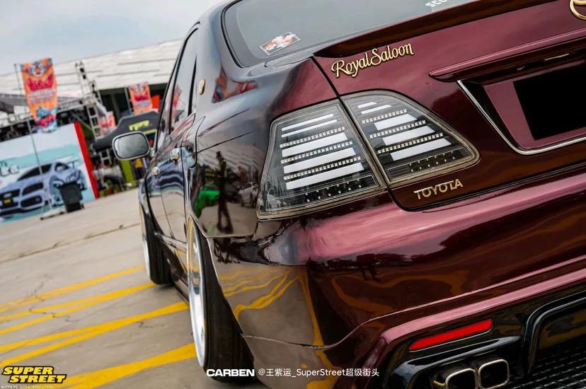 Toyota Crown Royal Saloon Airride Camber Tuning BBS 1