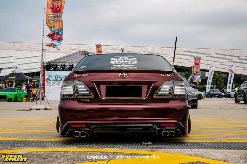 Toyota Crown Royal Saloon Airride Camber Tuning BBS 6