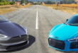 Video: 1.700 PS BiTurbo Audi R8 vs. Tesla Model S Plaid!