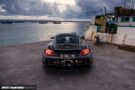 BiTurbo Porsche Cayman S مع طقم هيكل من الكربون!