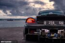 BiTurbo Porsche Cayman S avec kit carrosserie en carbone!