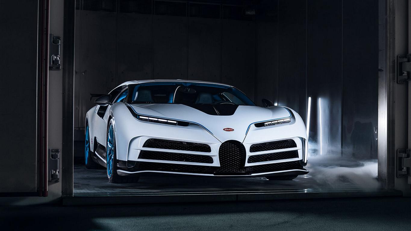 Bugatti Centodieci – En la cámara frigorífica a menos 20 grados centígrados
