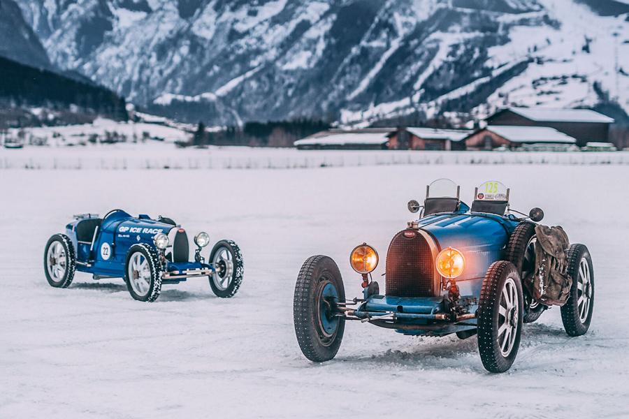Bugatti était présent au GP Ice Race 2022 !