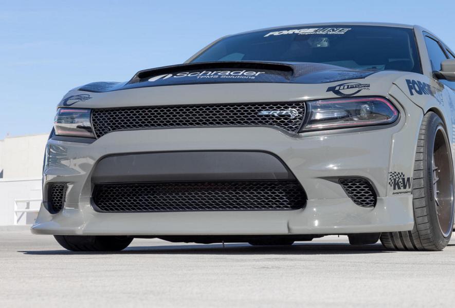 Clinched Widebody Dodge Charger SRT Hellcat Forgeline Alus Projekt Cars 1