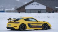 European presentation of the Porsche GT4 RS at the GP Ice Race!