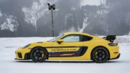 Europa-Präsentation des Porsche GT4 RS beim GP Ice Race!
