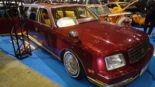 Toyota Century converted to a lowrider stretch limo!