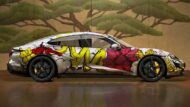 2022 Porsche Taycan Art Car vom Künstler Shun Sudo!